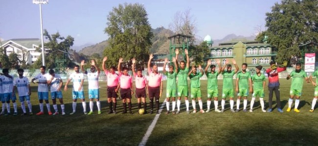 JKFA Annual League Tournament: Hamdaniya FC defeats Young Rangrath FC