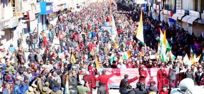 Ladakh demands constitutional safeguard