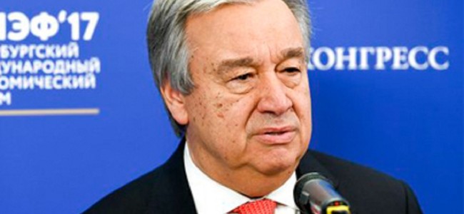 UN chief calls for windfall taxes on profits of oil, gas firms