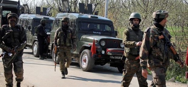 Sopore gunfight: One militant killed, search continues