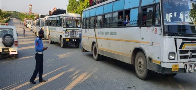 Govt evacuates 95,420 stranded JK residents; 67, 908 via Lakhanpur, 27,512 through COVID special trains