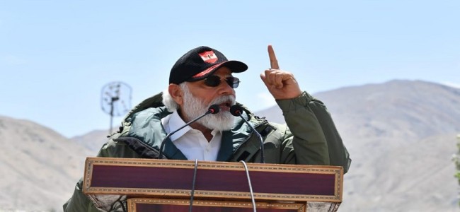 Bravery shown by you has sent message about India’s strength: PM to soldiers in Ladakh