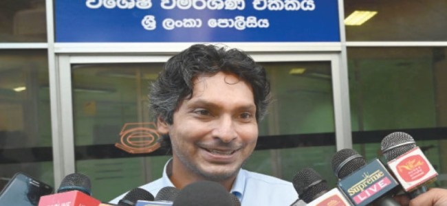 Sangakkara grilled in 2011 World Cup final fixing probe
