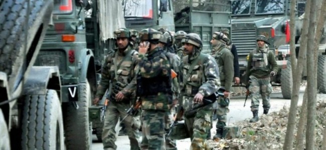 South Kashmir: 04 Mlitants killed, 01 army soldier injured in Shopian Gunfight