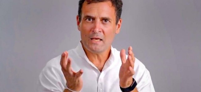 Rahul attacks BJP
