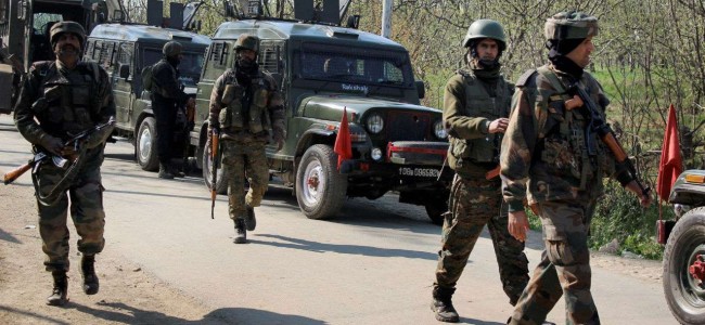 Kulgam gunfight: One militant killed, search on