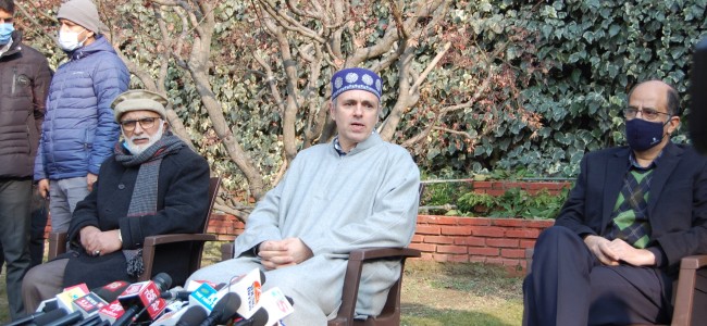 Admin using police to force winning candidates of Gupkar Alliance join Apni Party, alleges Omar Abdullah