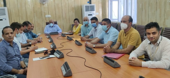 Commissioner Secy reviews promotion of Commercial Floriculture in J&K