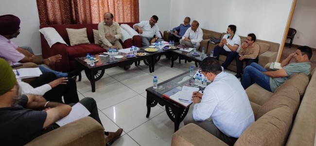 Chief Engineer R&B Jammu reviews performance of department in Rajouri, Poonch districts