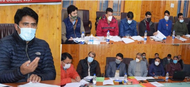 DC Pulwama for self-reliant, sustainable Agriculture & Horticulture sector
