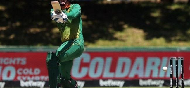 Bavuma, Van der Dussen tons help South Africa beat India