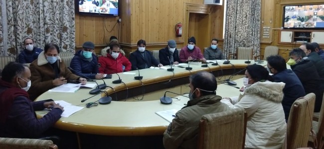 Div Com Kashmir reviews implementation of food quality control measures