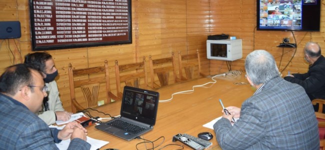DG IMPARD chairs online meeting regarding “Operationalization of Monthly Dashboard”