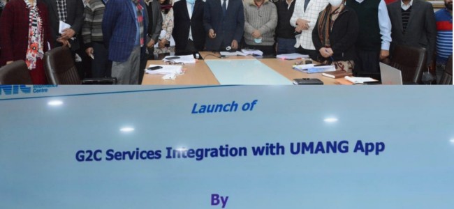 CS launches e-services on mobile platform in J&K