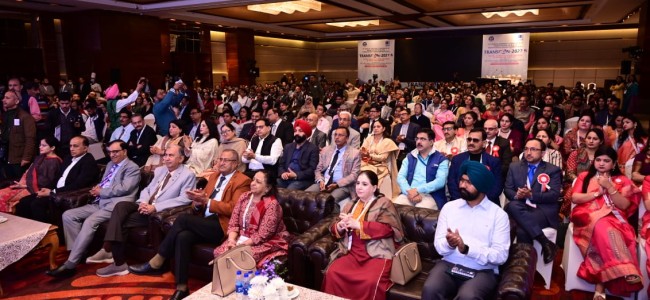 Lt Governor addresses 47th Annual Conference of Indian Society of Blood Transfusion & Immunohaematology