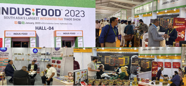JKTPO participated in Indus Food 2023 at Hyderabad