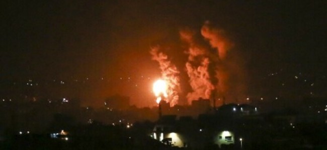Israeli warplanes strike Gaza overnight