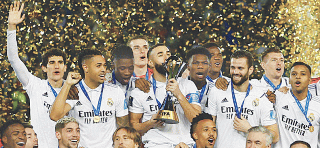 Real Madrid thrash Al Hilal to secure fifth Club World Cup title
