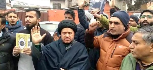 Quran burning incident sparks protest in Srinagar