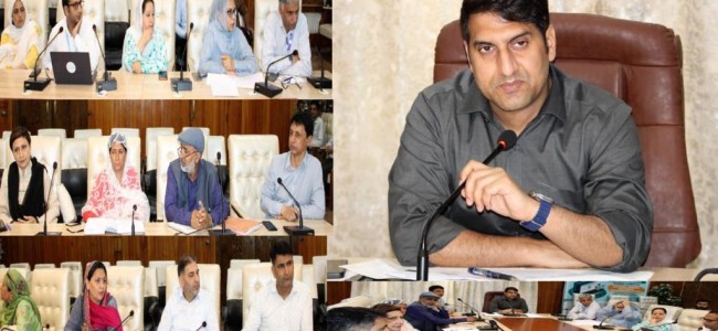 DC Srinagar chairs District Task Force meeting on Intensive Mission Indradhanush (IMI) Programme 5.0