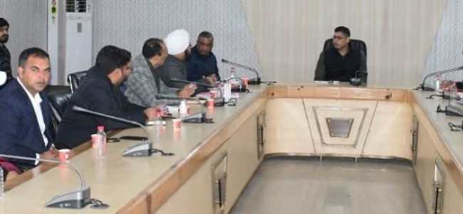 Deputy Commissioner approves 93 HADP, 17 PMFME cases at Rajouri