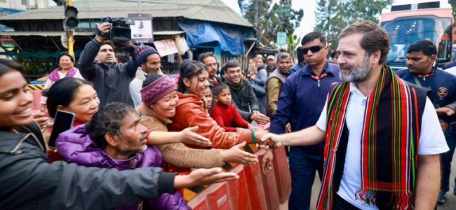 Nagaland People Should Feel Equal To All Others In Country: Rahul Gandhi