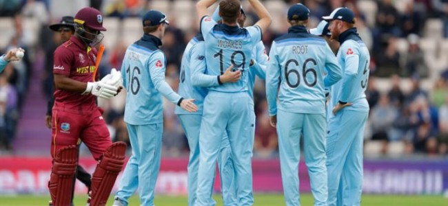 Joe Root’s second World Cup century helps England thrash West Indies Joe Root’s second World Cup century helps England thrash West Indies