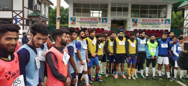 J&K Bank starts trials for its football team J&K Bank starts trials for its football team