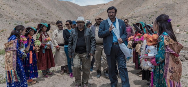 Haji Anayat Ali Appreciates Roots  Ladakh for Project “Zbayul”Inaugurates
