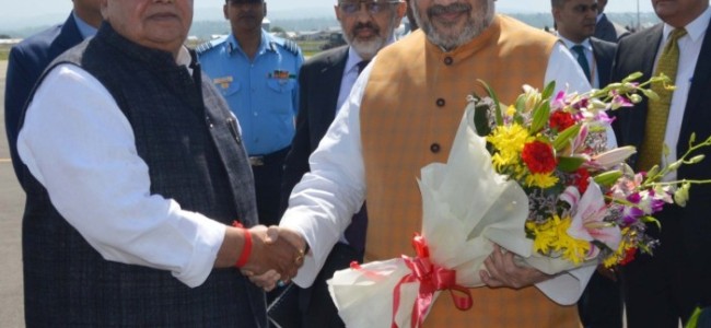 Amit Shah to meet families of policemen killed in militant attacks Amit Shah to meet families of policemen killed in militant attacks
