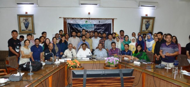 3-day workshop on ‘climate change reporting’ concludes 3-day workshop on ‘climate change reporting’ concludes