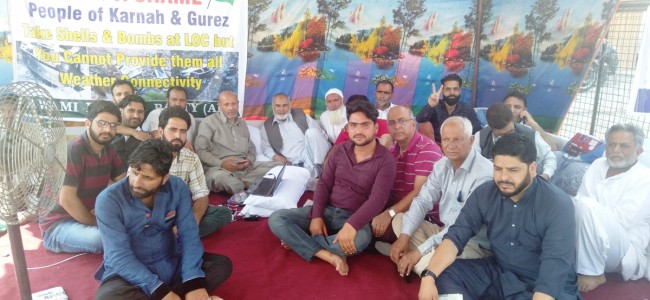 PUF Sit-In: Er Rasheed seeks immediate enquiry into the death of 3 persons in Tanghdar PUF Sit-In: Er Rasheed seeks immediate enquiry into the death of 3 persons in Tanghdar