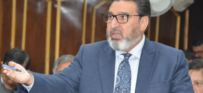 Nobody talked about dialogue with Pakistan during all party meet: Bukhari