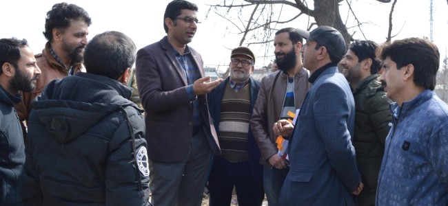 DC Srinagar holds extensive appraisal of land encroachments in Shalteng tehsil DC Srinagar holds extensive appraisal of land encroachments in Shalteng tehsil