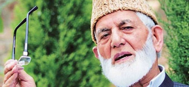 Internet services snapped in Kashmir after rumours surrounding Geelani’s health
