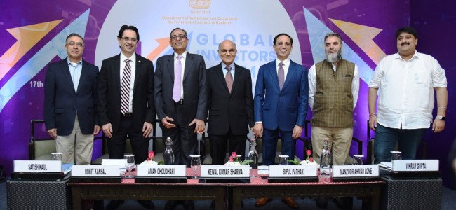 J&K Global Investors’ Summit 2020; The Road-show starts from Bengaluru & Kolkata J&K Global Investors’ Summit 2020; The Road-show starts from Bengaluru & Kolkata