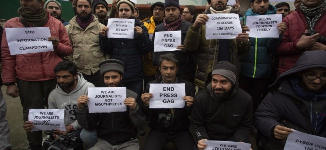 Media Curbs: Journalists in Kashmir Break Silence