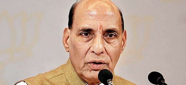 Rajnath Singh inaugurates 6 bridges in J-K Rajnath Singh inaugurates 6 bridges in J-K