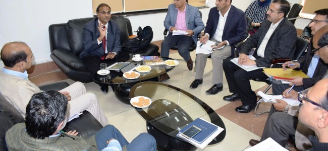 Union Joint Secy reviews progress on computerized registration system in J&K Union Joint Secy reviews progress on computerized registration system in J&K
