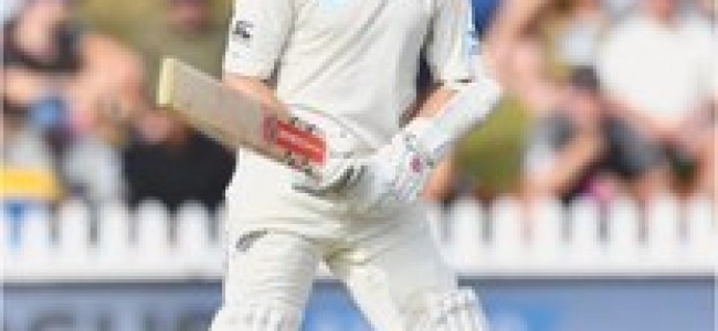 Williamson, Taylor ensure NZ lead in Test Williamson, Taylor ensure NZ lead in Test