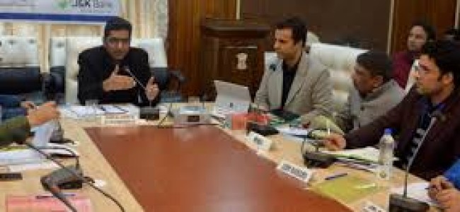 Financial inclusion outreach campaign: DDC finalises action plan for implementation in Srinagar Financial inclusion outreach campaign: DDC finalises action plan for implementation in Srinagar