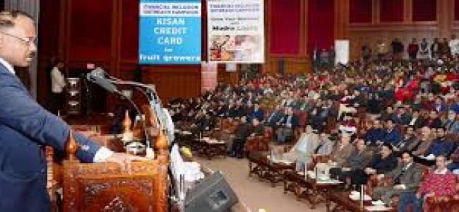 Lt Governor launches Financial Inclusion Outreach Campaign in J&K