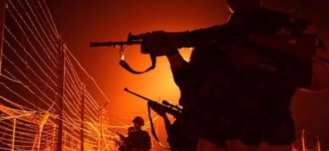 Cross-border shelling rages in north Kashmir Cross-border shelling rages in north Kashmir