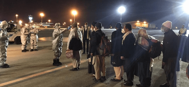 COVID-19: 58 Indians brought back from Iran COVID-19: 58 Indians brought back from Iran