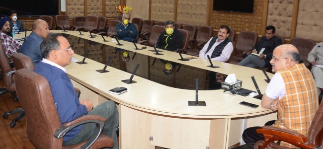 Chief Secretary reviews status of National Highway-44 Chief Secretary reviews status of National Highway-44