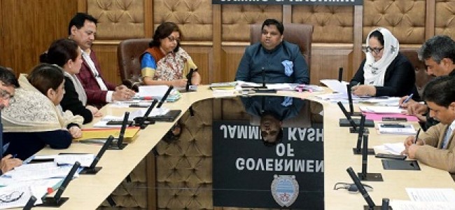 Chairperson NCPCR reviews child protection measures in JK Chairperson NCPCR reviews child protection measures in JK