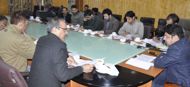 DDC Pulwama for effective implementation of JJM DDC Pulwama for effective implementation of JJM