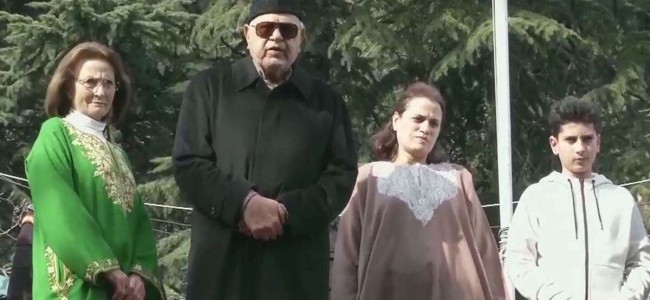 Farooq holds in-person meeting with NC leaders, says all-party meet soon Farooq holds in-person meeting with NC leaders, says all-party meet soon