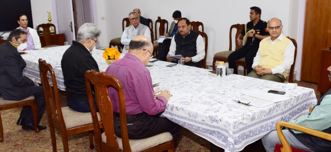 COVID-19: Lt Governor calls for doubling the efforts to contain spread of the virus COVID-19: Lt Governor calls for doubling the efforts to contain spread of the virus