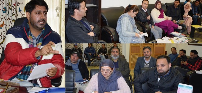 Secretary JKSSC reviews arrangements Secretary JKSSC reviews arrangements